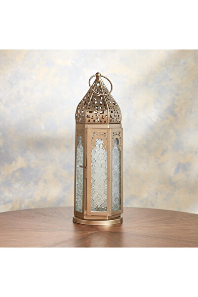 Generic Amira Slim Metal Tealight Lantern - 32 cm