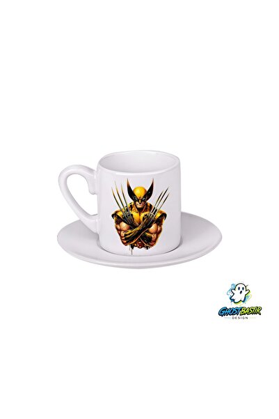 Ghostbastır Design Wolverine Turkish Coffee Cup 0186