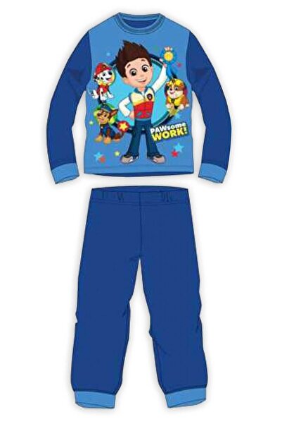 PAW PATROL Ναυτικό μπλε πιτζάμες 3-8 ετών με θεματικό σχέδιο και άνετο ελαστι...