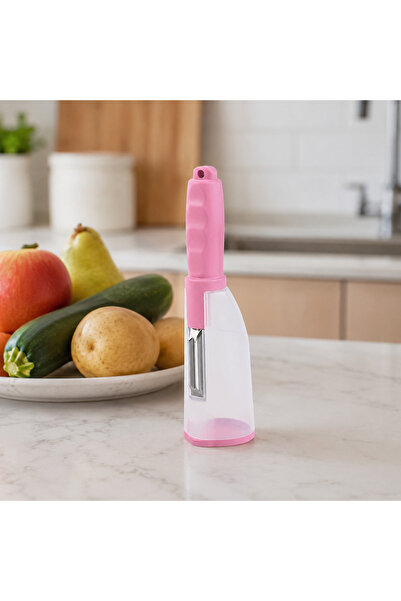 Generic Multifunctional Vegetable and Fruit Peeler with Storage Box, Stainles...