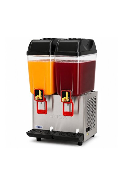 Hosk Limonata, Şerbet Makinesi, Soğuk İçecek Dispanseri, 2x20L, Fıskiyeli Model