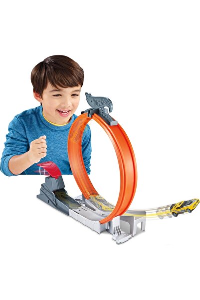 HOT WHEELS Akrobasi Atlayışı Yarış Şeti Çemberli (Loop Star) FTH82