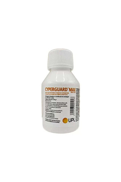 UPL Insecticid Cyperguard Max – Afide, Gândac Colorado, Molia Verzei – 50ML