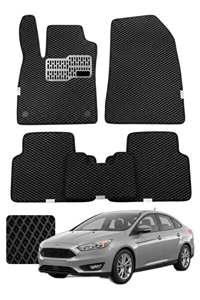 Evanotion Ford Focus Sedan 2018 ve sonrası Araca Özel Premium Eva Oto Paspas ...