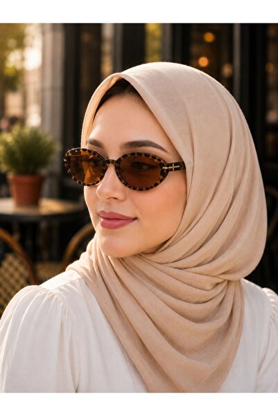 Straight Light Women's Leopard Print Oval Sunglasses Uv400 Protection Brown L...