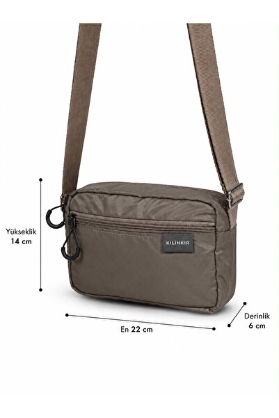 PaminBags Aksesuar Mekana padobranska tkanina, torba preko ramena sa tri odje...