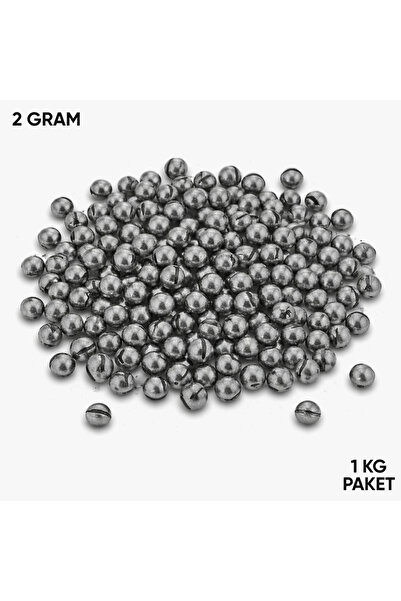 Asyaink Kıstırma Yarma Kurşun - Kesikli Olta Kurşunu - 2 Gram (1 KG)