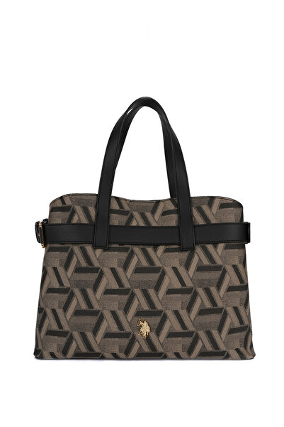 U.S. Polo Assn. Mink-Yellow Women's Shoulder Bag Us26507