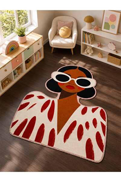 Rugs Modern Halı SDT Geleneksel Desenli Kuğu Motifli Modern Dokuma Taban Deko...