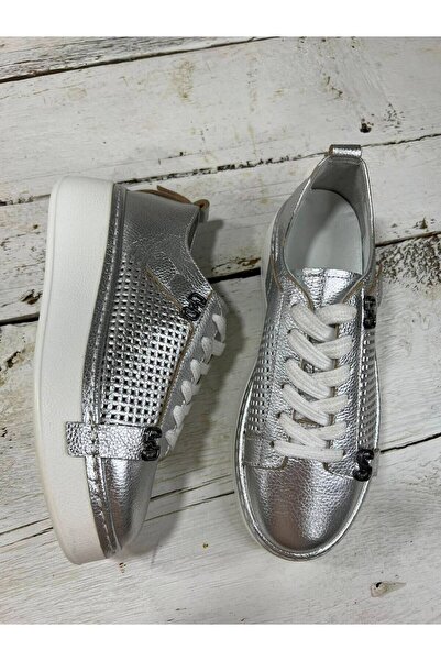 WOTS FASHION Wots hakiki deri sneaker