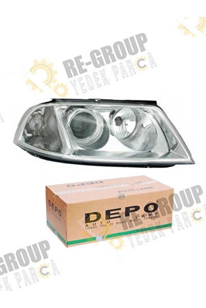 İthal VW PASSAT B5 ÖN FAR MERCEKLİ 2001-2004 -SAĞ- 3B0941016