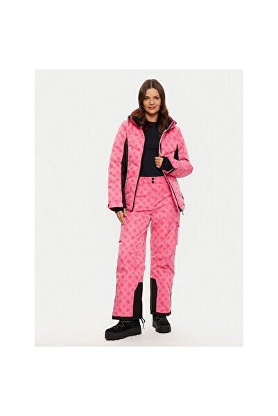 Guess Pantaloni de schi pentru femei W4PB60WH0K0 Roz