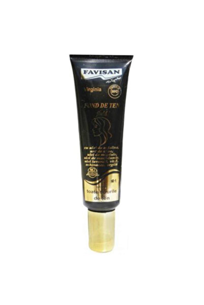 Favisan Fond de Ten Fluid Virginia Favisan, Nr. 1 - Bej Nude, 30ml