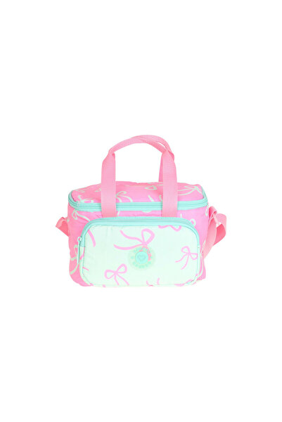 KAUKKO Bow Lunchbox Mint-Pink K1877