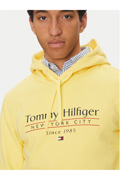 Tommy Hilfiger Ανδρικό Φούτερ MW0MW38672 Πολύχρωμο