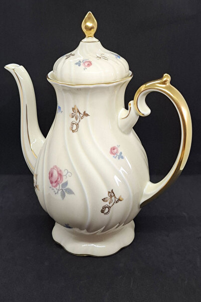 Bavaria Thomas Ivory Large Size Porcelain Teapot Vintage Pot 1.7 L