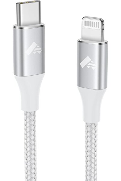 PWR USB C to Lightning Cable 1M, [Apple MFi Certified] iPhone Charger Cable P...