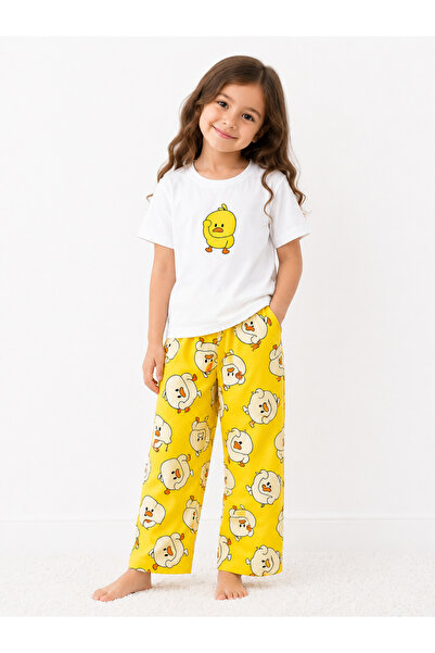 EKRKİDS Kız Çocuk Pijama Takımı