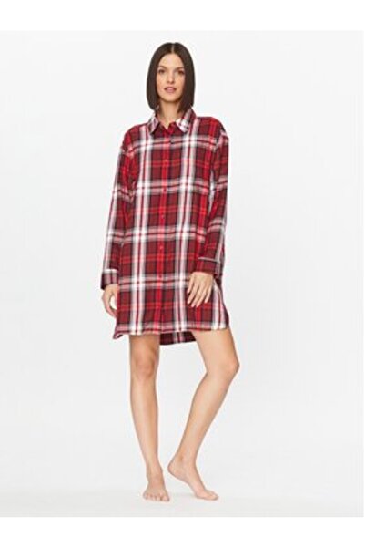 Tommy Hilfiger Γυναικεία Νυχτικιά UW0UW04874 Πολύχρωμη