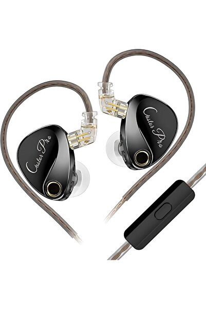 KZ Castor Pro IEM Dual Dynamic Driver Earphones – Hi-Fi Audiophile with 4-Lev...
