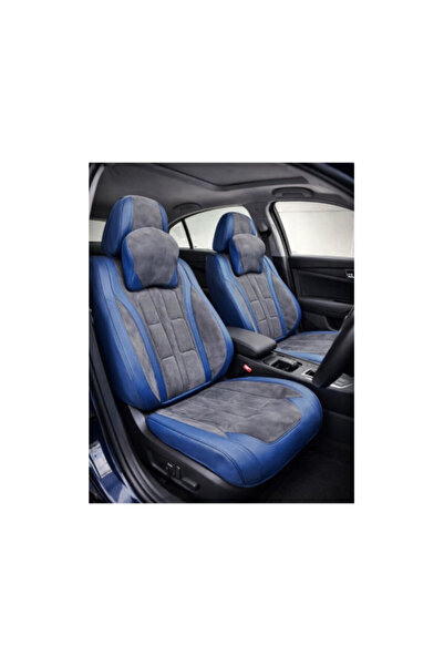 OEM Huse scaune auto universale, fractionate, 9D, Piele ecologica si textil, Gri