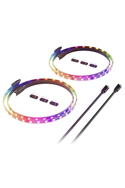 HYTE Kit de iluminare carcasă LS30 qRGB, 62 LED-uri, Pachet de 2