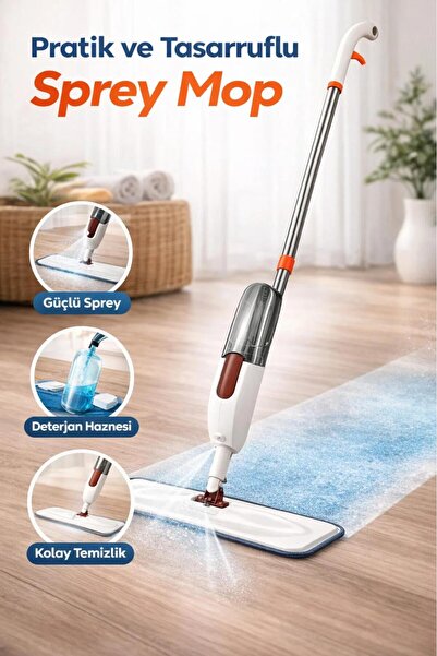 DOFİX 3+1 Yedek Bezli Çok Amaçlı Su Hazneli Mikrofiber Spreyi Mopu