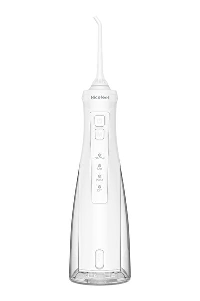 NPO Nicefeel FC5610 Şarjlı Taşınabilir Ağız Duşu 4 Modlu 280 ml IPX7 Diş Teli...