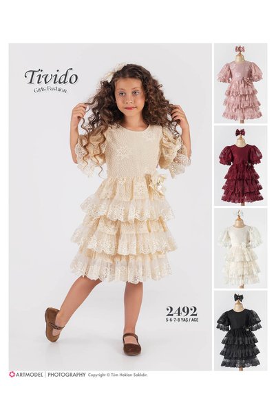 TİVİDO KİDS Tivido Girl's Dress