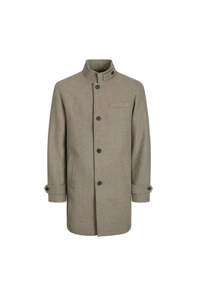 Jack & Jones Palton de lână pentru bărbați Jack Jones 12258672 Bej