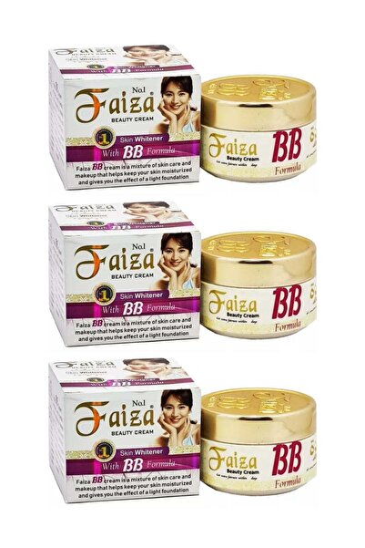 Faiza Beauty Cream Beauty Whitening Cream With Bb Formula – Pack of 3