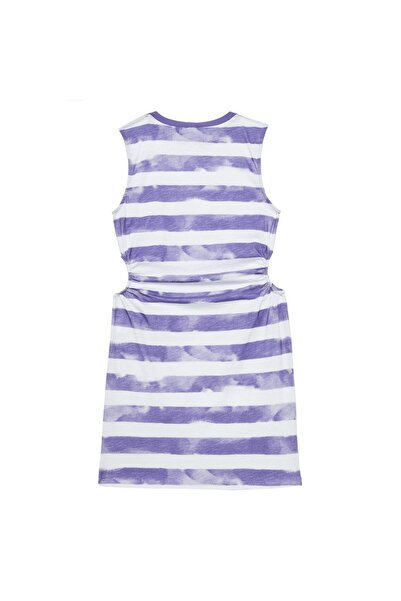 United Colors of Benetton Rochie de vară pentru fete 3SL3CV013 Mov