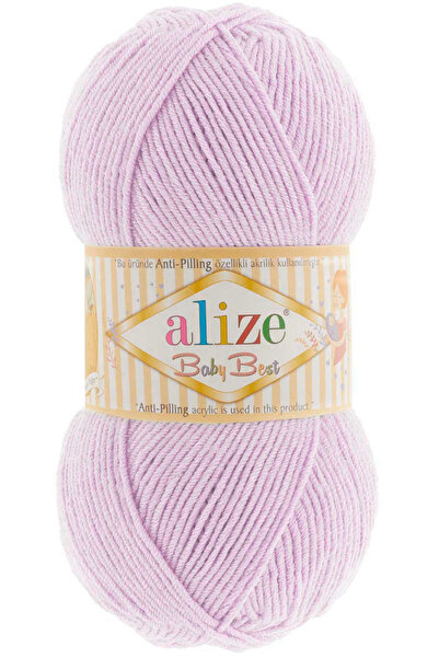 Alize Baby Best 27 Lila %10 Bambu - %90 Akrilik Tüylenme Yapmayan Bebek El Ör...