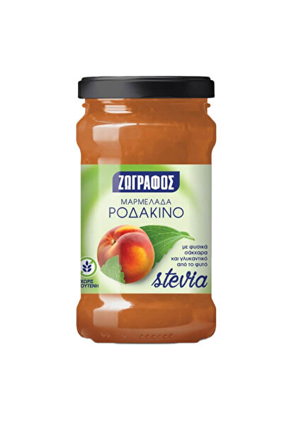 zografos ΖΩΓΡΑΦΟΣ ΜΑΡΜΕΛΑΔΑ ΜΕ ΣΤΕΒΙΑ 330gr. - (ΡΟΔΑΚΙΝΟ)