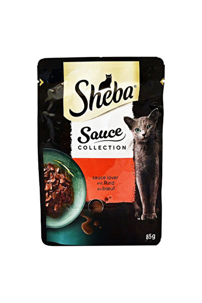 OEM SHEBA ΓΑΤΟΤΡΟΦΗ SAUCE COLLECTION 85gr. - (ΦΑΚΕΛΑΚΙ) (ΜΟΣΧΑΡΙ ΣΕ ΣΑΛΤΣΑ)