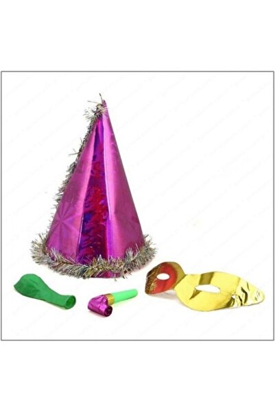 Nedi New Year's Hat Set Metallic - 2 Pieces