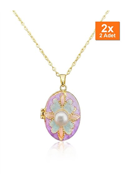 Bozhi Steel Necklace Gold 45cm Stylish Gift