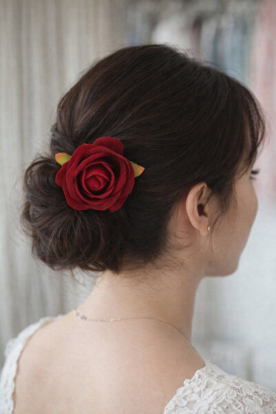 Idealtoka Rose Hair Clip