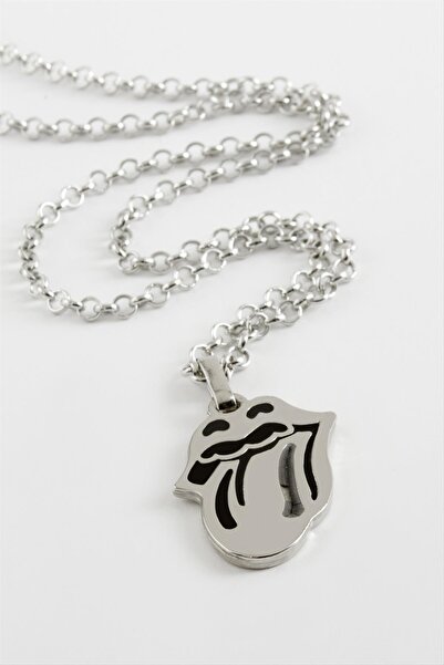ZERO LAND Ilkestor Dil Male (214803) Necklace-Silver Color