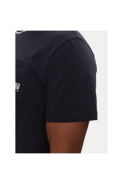 Napapijri Tricou bărbătesc NP0A4IEJ1761 Bleumarin