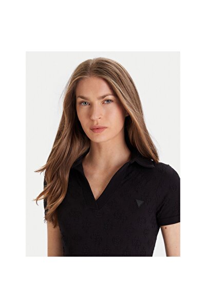 Guess Rochie de zi cu zi pentru femei V5YK05Z3OA0 Negru