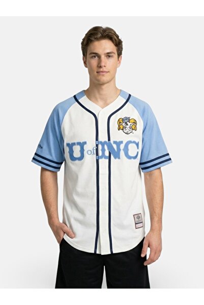 Mitchell and Ness Men Sportswear Fit NCAA UNC Tar Heels Practice Jersey, Mult...
