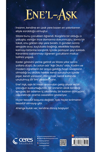 Ceres Yayınları Ene'l Aşk, Aşk Okulu Sibel Yıldırım