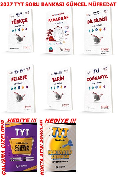 Limit Yayınları 2027 TYT SÖZEL SORU BANKASI FULL SET LİMİT GÜNCEL MÜFREDAT Vİ...