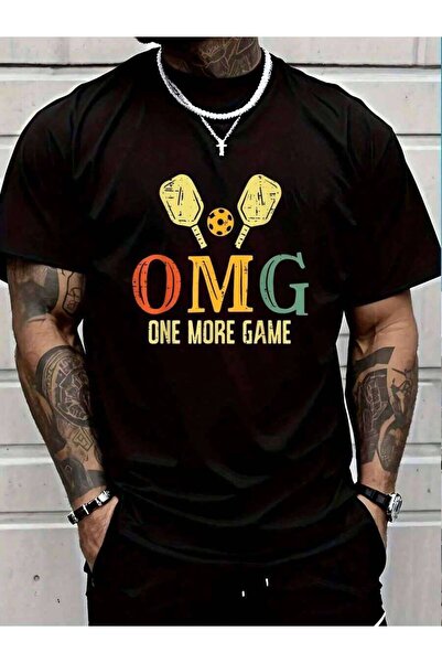 799 تي شيرت صيفي للرجال والنساء من القطن 100%، تصميم OMG One More Game Pickle...