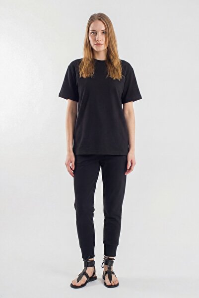 byözlemyazan Knitted Fabric Pocket Jogger Women's Trousers