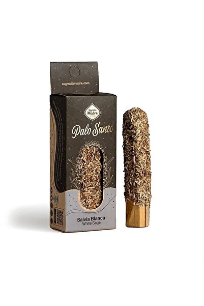 Sagrada Madre Băț de Palo Santo - Salvie Albă