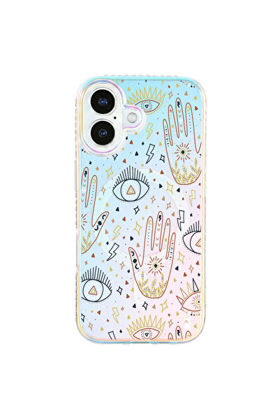 Casen iPhone 16 Plus Hologram Magsafe I'm Mysterious Tasarımlı Premium Telefo...
