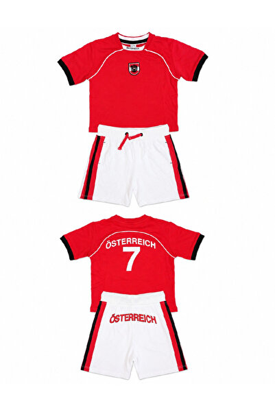 Evendi Suit, White/Red