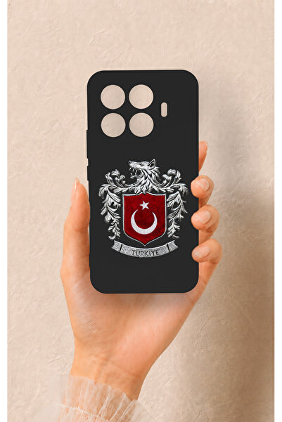 Vip Case Mi 17T Pro 5G Uyumlu Türk Arma Desenli Silikon Kılıf